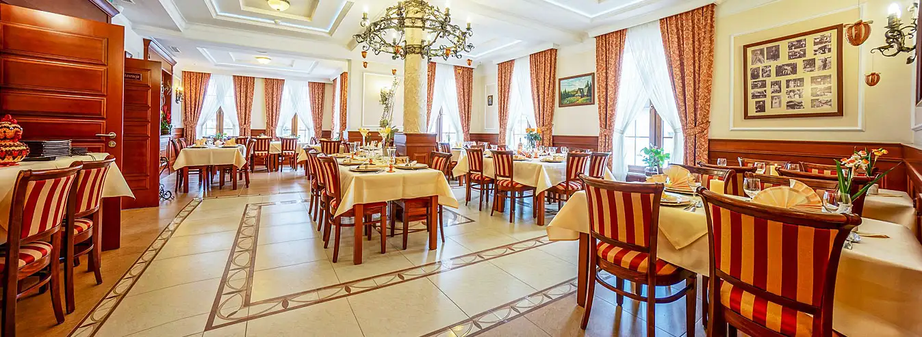 Hotel Białka Tatrzańska Tatry Oddych v horách Poľsko - prestrojená jedáleň